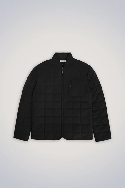 Shop Rains Giron Liner Jacket In Black