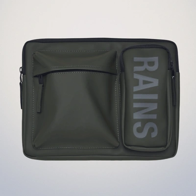 Shop Rains Texel Laptop Case 13″/14″ In Green