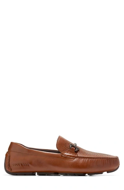 Shop Cole Haan Grand Laser Bit Driver In Ch British Tan / Ch Java