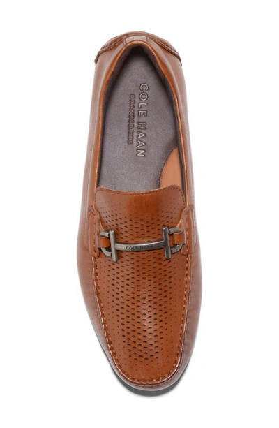 Shop Cole Haan Grand Laser Bit Driver In Ch British Tan / Ch Java