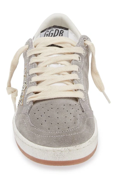 Golden Goose Ball Star Low Top Sneaker In Grey