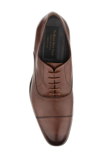 Shop To Boot New York Nico Oxford In Burnished Brown