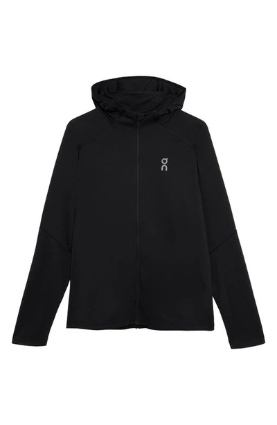 Shop On Climate Zip Hoodie In Black