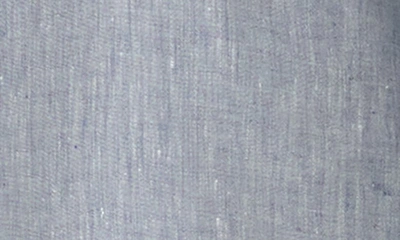 Bugatchi Axel Linen Button-up Shirt In Navy
