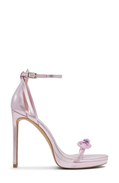 Shop Aldo Serene Ankle Strap Platform Sandal In Pink