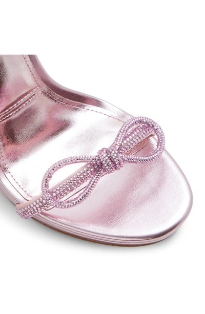 Shop Aldo Serene Ankle Strap Platform Sandal In Pink