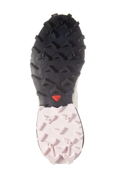 Shop Salomon Gender Inclusive Speedcross 3 Sneaker In White/ Ebony/ Cradle Pink