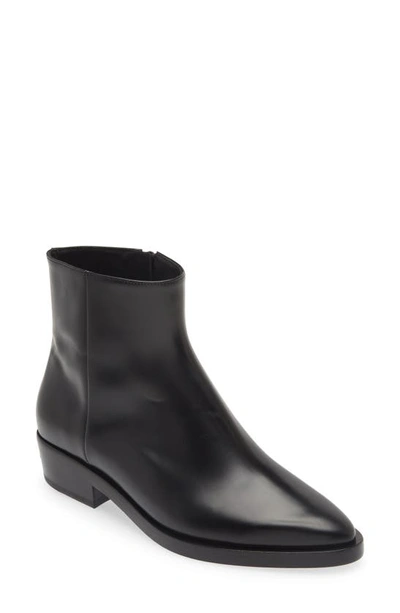 Shop Fear Of God Western Ankle Boot In 001 - Black