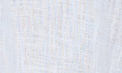 Vitamin A Playa Oversize Linen Cover-up Shirt In Celeste Ecolinen