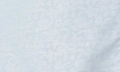 Bugatchi Julian Shaped Fit Stripe Stretch Cotton Button-up Shirt In Classic Blue