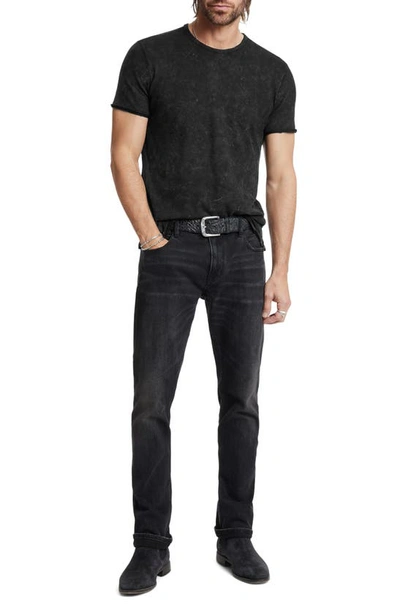 Shop John Varvatos Mercier Patina T-shirt In Black