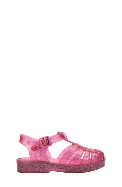 Shop Melissa Kids Mini Posses Sandal In Pink