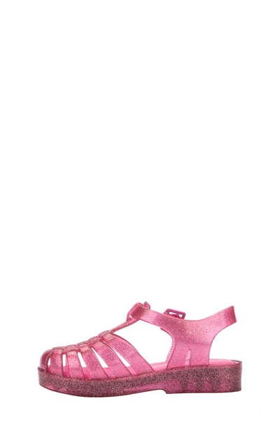 Shop Melissa Kids Mini Posses Sandal In Pink