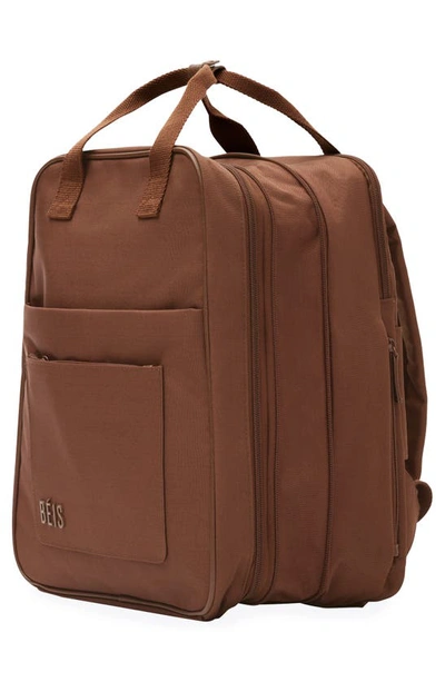 Shop Beis The Expandable Backpack In Maple