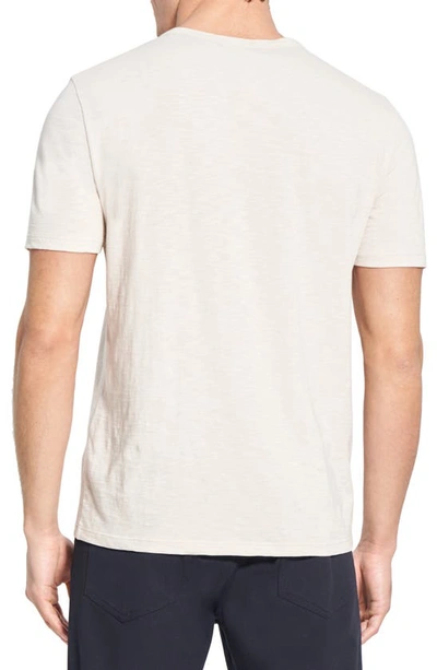 Shop Theory Cosmo Solid Crewneck T-shirt In Sand
