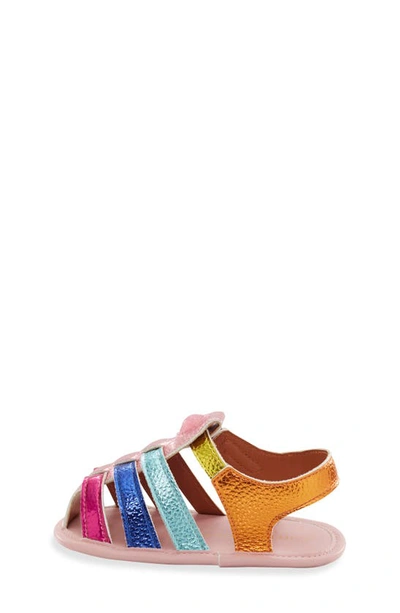 Kurt Geiger Kensington Fisherman Sandal In Pink Multi