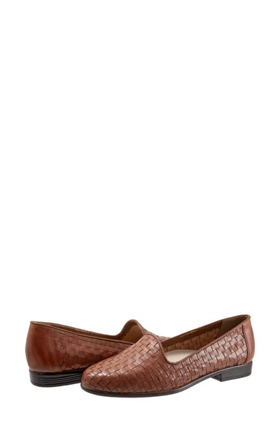 Shop Trotters Liz Slip-on Loafer In Brown