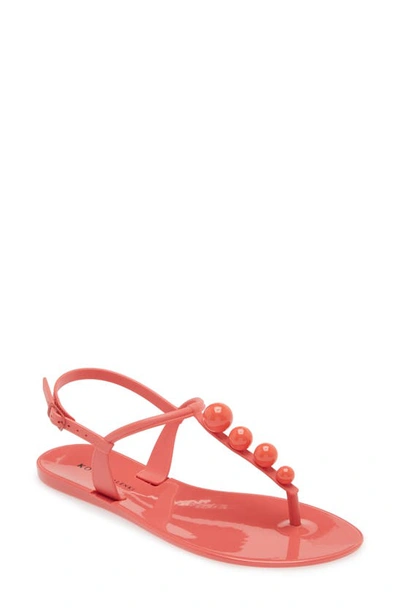 Shop Koko + Palenki Rhea Jelly Slingback Sandal In Red