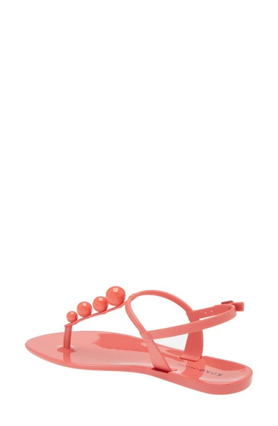 Shop Koko + Palenki Rhea Jelly Slingback Sandal In Red