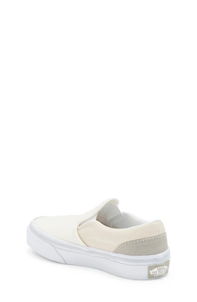 Shop Vans Kids' Classic Slip-on Sneaker In Natural Multi/ True White