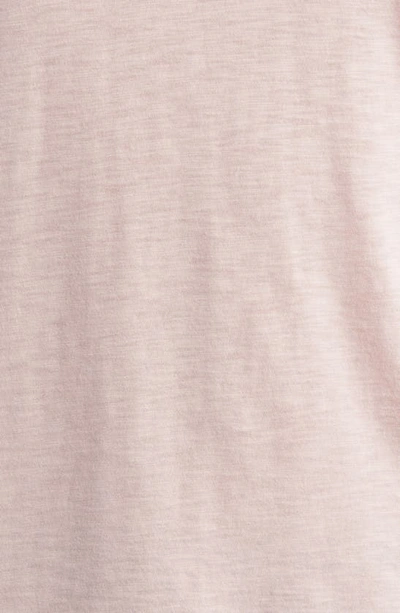 Robert Barakett Gambo Hooded Long Sleeve T-shirt In Coral