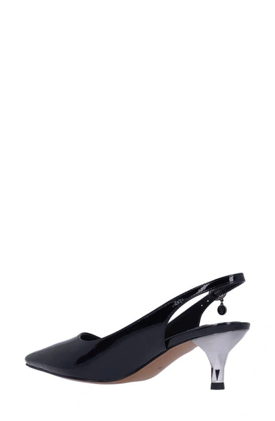 J. Reneé Ferryanne Slingback Pointed Toe Pump In Black