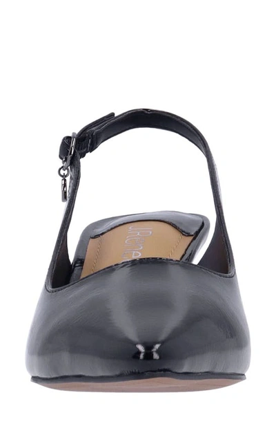 J. Reneé Ferryanne Slingback Pointed Toe Pump In Black
