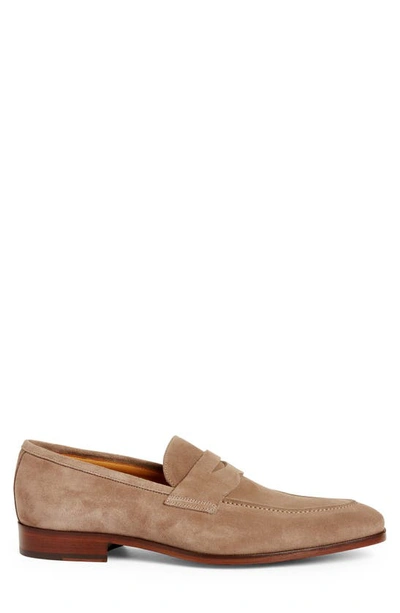 Shop To Boot New York Tesoro Penny Loafer In Taupe Suede