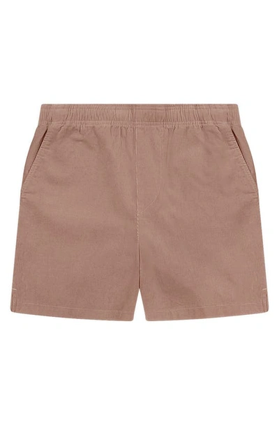 Shop Goodlife Stretch Corduroy Shorts In Timber
