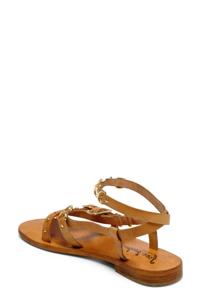 Shop Free People Midas Touch Ankle Strap Sandal In Vachetta