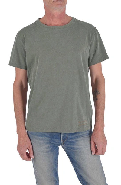Shop Hiroshi Kato The Stamp T-shirt In Pigment Military Green