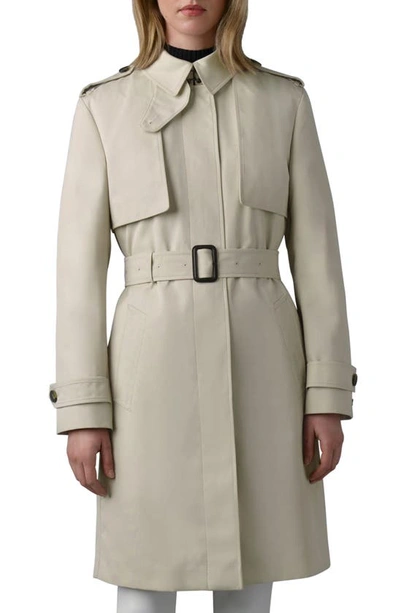 Mackage Winn Classic Trench Coat In Trench