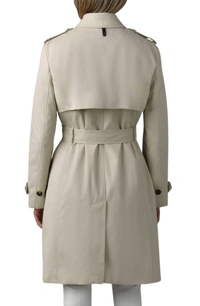 Mackage Winn Classic Trench Coat In Trench