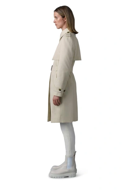 Mackage Winn Classic Trench Coat In Trench