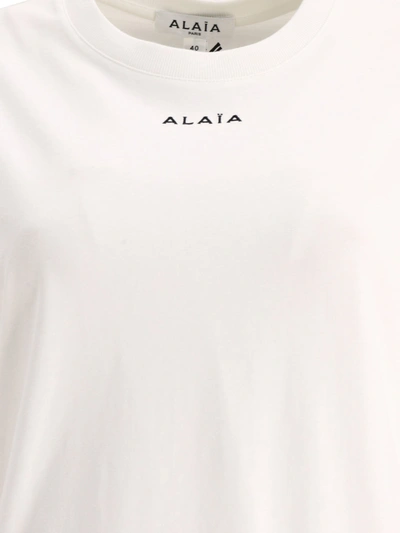 Shop Alaïa T Shirt With Bodysuit