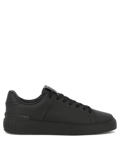 Shop Balmain "b Court" Sneakers