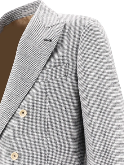 Shop Brunello Cucinelli Linen Suit