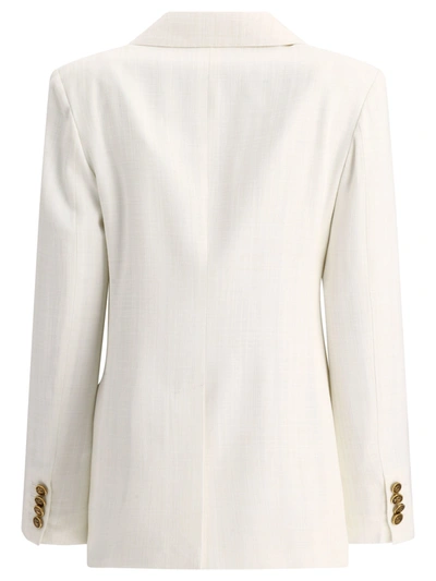 Etro Slub-texture Double-breasted Tailored Blazer