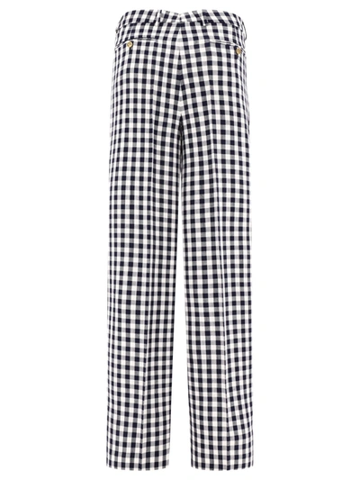 Shop Etro Gingham Trousers