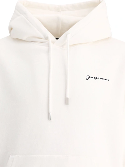 Shop Jacquemus "le Sweatshirt Brodé" Hoodie