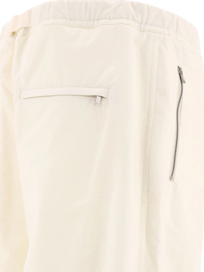 Shop Jil Sander Trousers With Embroidery