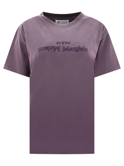 Shop Maison Margiela Reverse Logo T Shirt