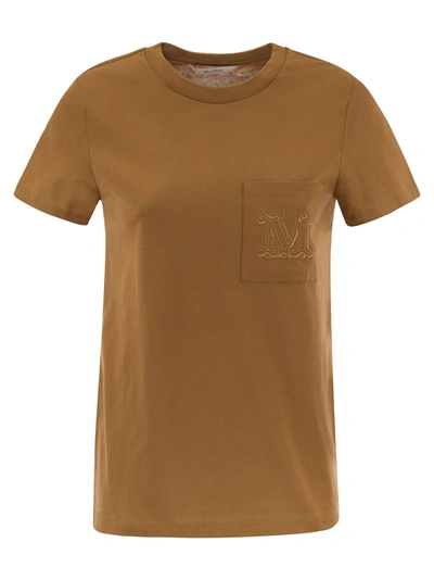 Shop Max Mara Papaia1 Cotton Jersey T Shirt