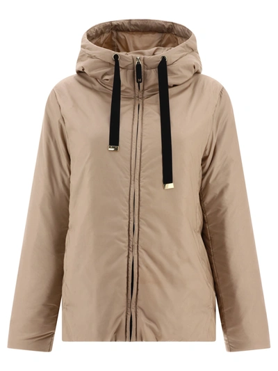 Shop Max Mara The Cube Travel Jacket In Water Resistant Technical Canvas