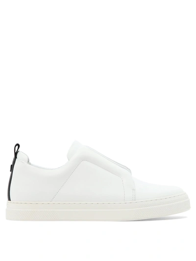 Pierre Hardy Laceless Leather Low-top Sneakers