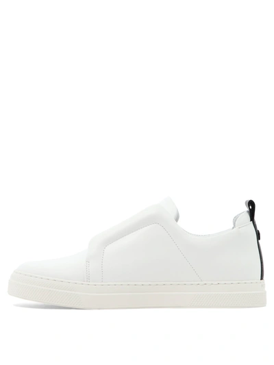 Pierre Hardy Laceless Leather Low-top Sneakers
