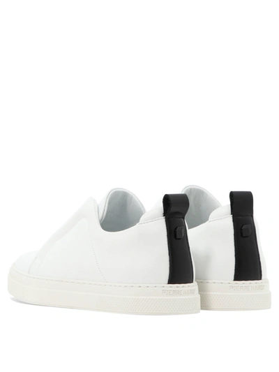 Pierre Hardy Laceless Leather Low-top Sneakers