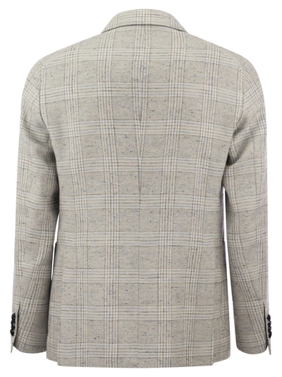 Tagliatore Men's Jacket With Tartan Pattern