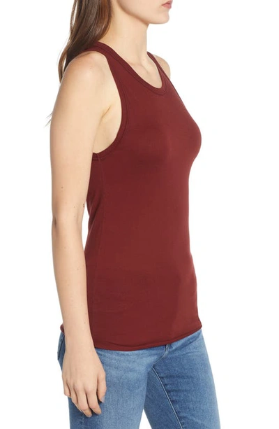 Shop Ag Lexi Tank In Tannic Red