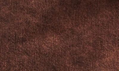 Allsaints Andy Tiered Denim Skirt In Acid Brown